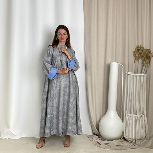 Wide Cotton Dress 3