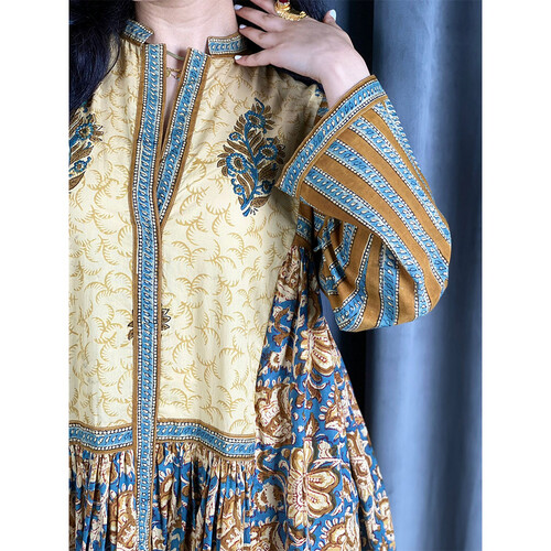 Elegant dress made of cool cotton.