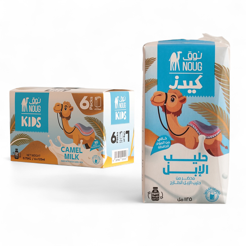 نوق – حليب الإبل الطازج ١٢٥ مل
