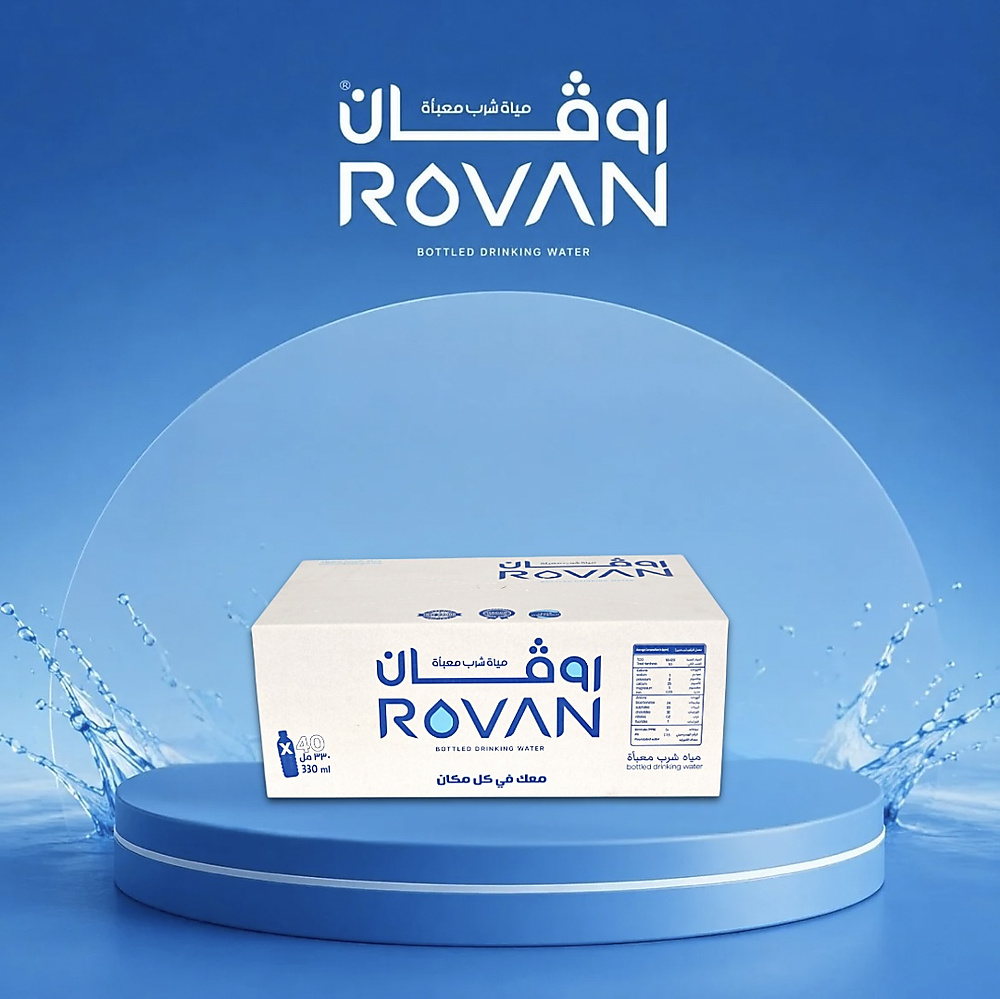 مياه روڤان كرتون ٣٣٠مل ×٤٠