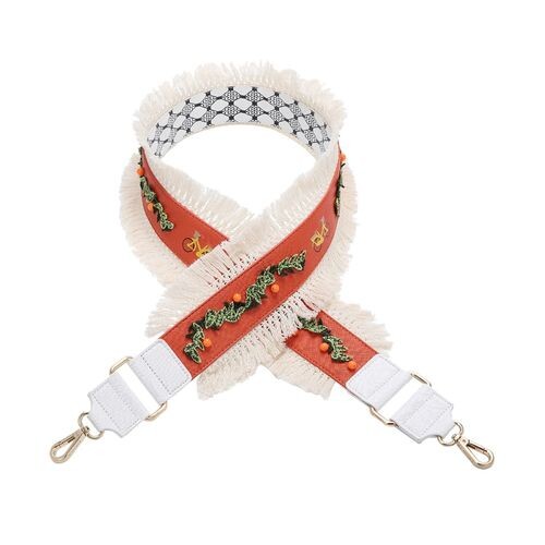 حزام الكتف البرتقالي العريض