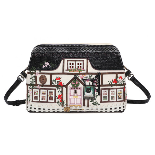 THE CATS RUFFLE LUNA POUCH