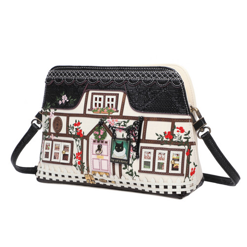 THE CATS RUFFLE LUNA POUCH