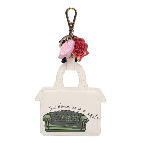 THE CATS RUFFLE KEY CHARM