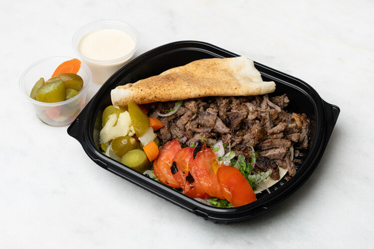 Meat Shawarma Plate