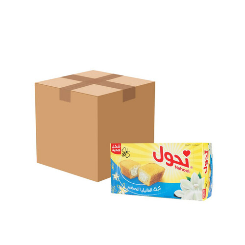 نحول مينى كيك بالفانيلا العائلى (كرتون)