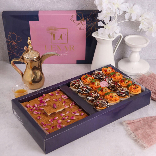 half chocolate sweet half eggplant cheese