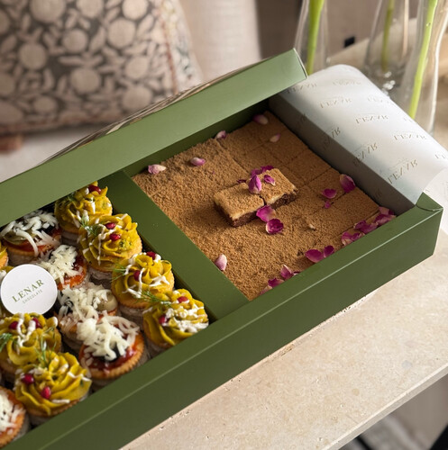 chocolate sweet and fatyer potatoes pizza