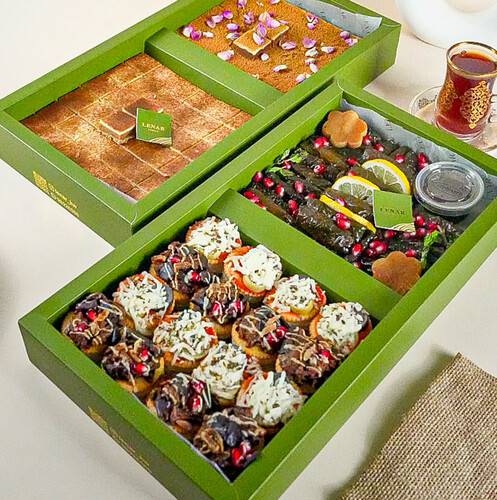 Nescafe chocolate sweet// half waraq enab half fatyer pizza eggplant