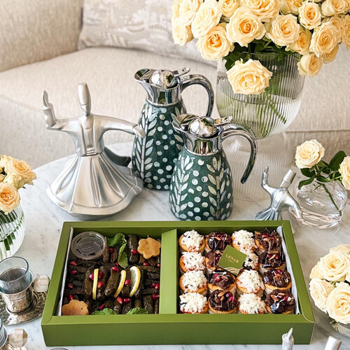 half fatyer eggplant pizza half waraq enab