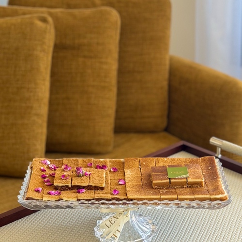 rectangle cristal tray nescafe choclate sweet