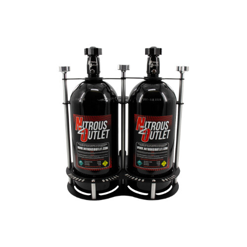 Nitrous Horizontal Dual Bottle Bracket