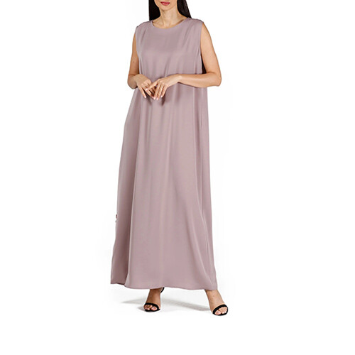 عباية إينير لون وردي سادة