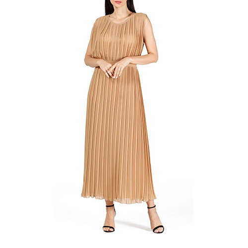 عباية داخلية لون خردل كسرات