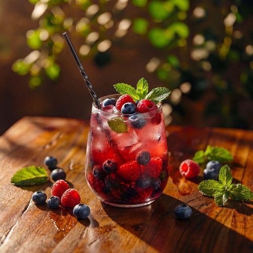 Berries Mojito