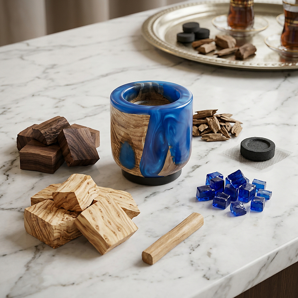 مبخر جُمان أزرق