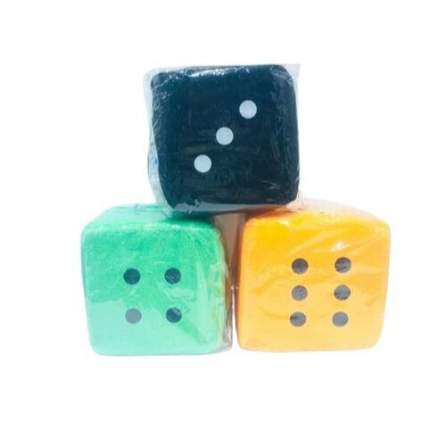 Large Raw Cotton Dice