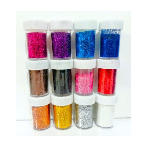 Glossy Powder Colors Packet of 12 Colors