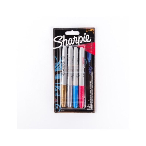 Sharpie 4 Color Metallic Marker Set