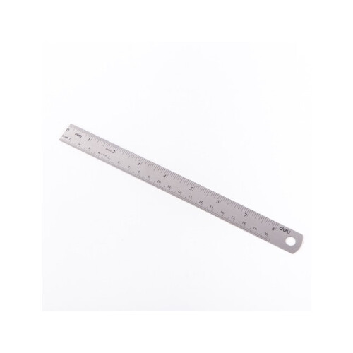 Deli Iron Ruler 20cm