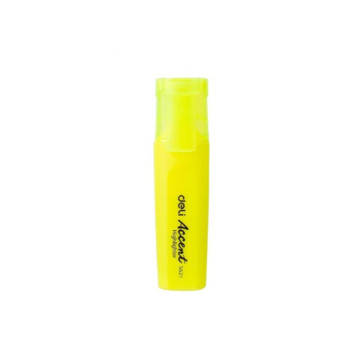 Deli Highlighter Pen – Yellow