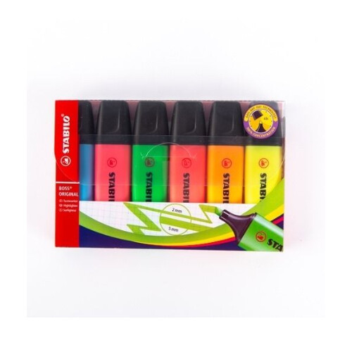 Stabilo Boss Phosphorescent Set 70/6