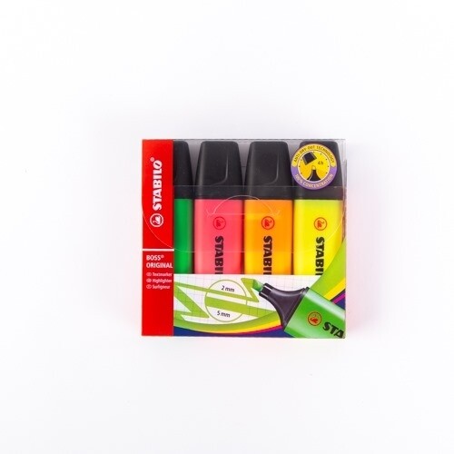 Stabilo Boss Phosphorescent Set 70/4