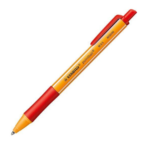 40/6030 Point Ball Red Estabilo Pens