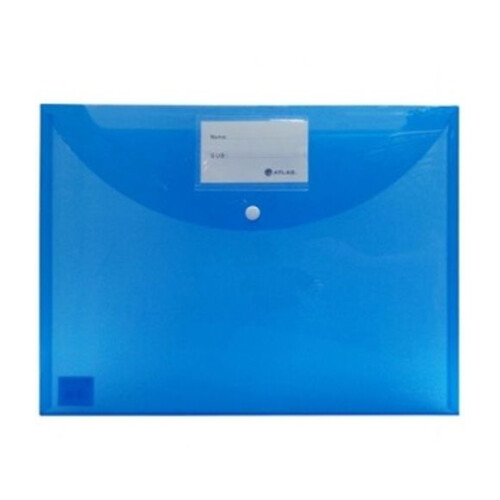 Atlas Blue Plastic File