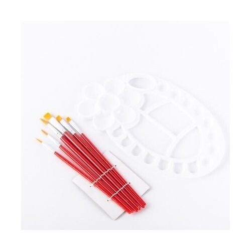 Brush Set + Plastic Palette 10–87