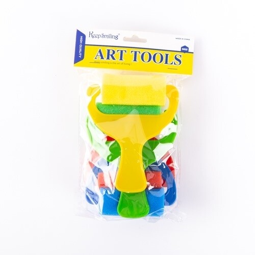 4 Pieces Colored Sponge Roll 2024