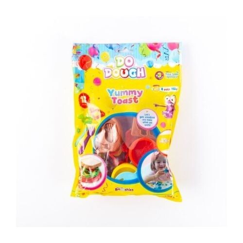 12 Pieces Do Do Yummy Toast Clay Set