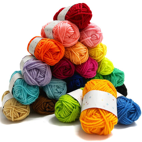 Colored Wool Thread