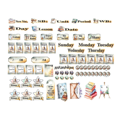 لغة انجليزي أولاد ( جديد)