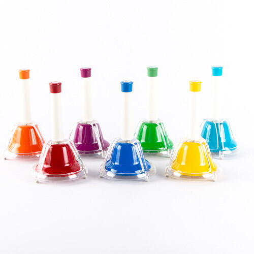 Large Hand Bell Colorful Tones