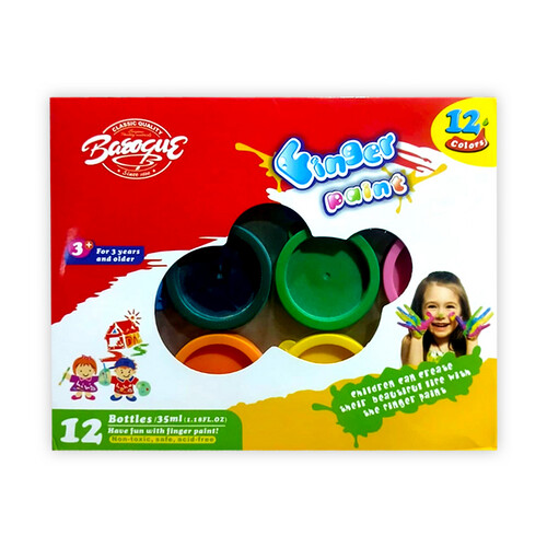 Finger Colors Box 12 Colors