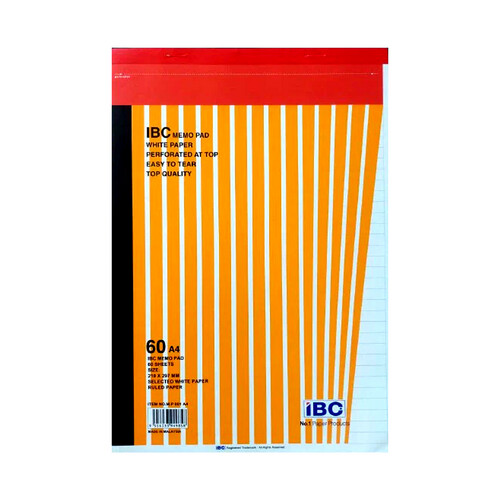 6A001P.M/030801A6 Eibc Pad Ruler Ibc Notebook