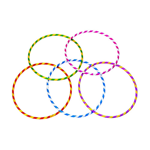 Colored Children’s Exercise Hoop Large