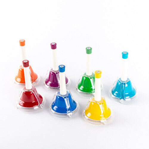 Large Hand Bell Colorful Tones