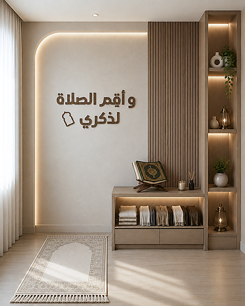 عبارة " وأقم الصلاة لذكري"لركن الصلاة