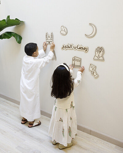 زينة رمضان الخير للأطفال