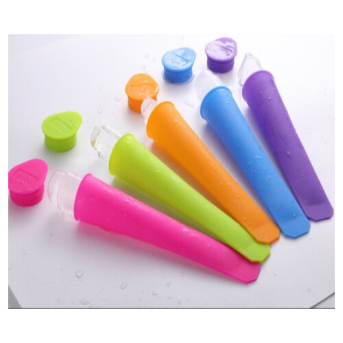 طقم قوالب آيسكريم ملونة