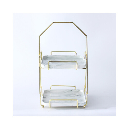 ستاند تقديم مع صحنين