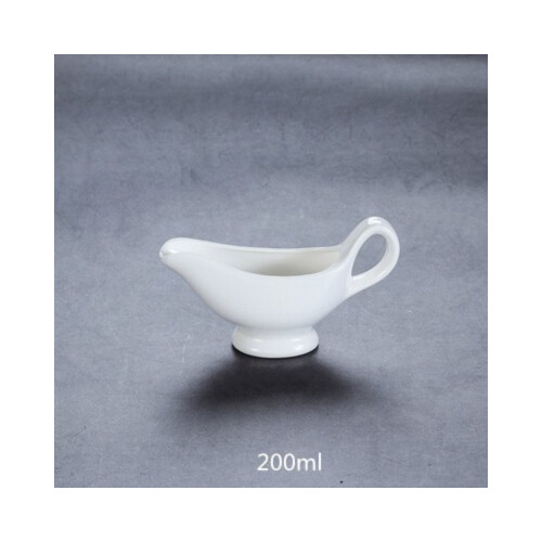 إبريق صلصة سيراميك متوسط ​​بمقبض