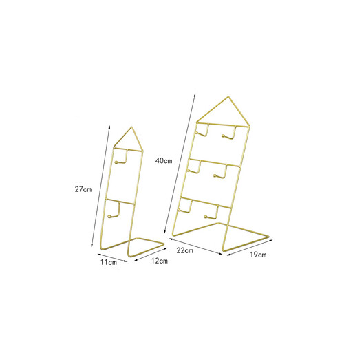 عدد 2 ستاند دونت باللون الذهبي