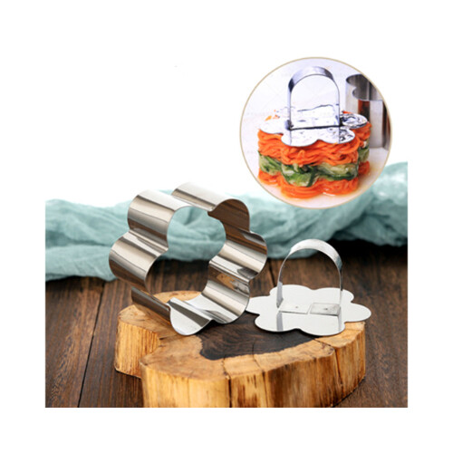 قطاعة ستانلس ستيل على شكل وردة