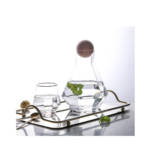 طقم زجاج شفاف