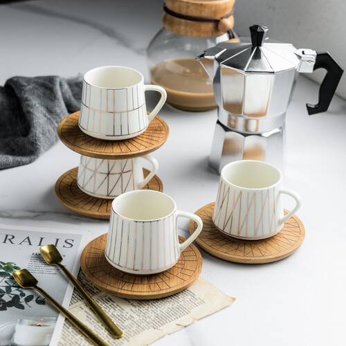 طقم اكواب قهوة تركية - 6 اشخاص