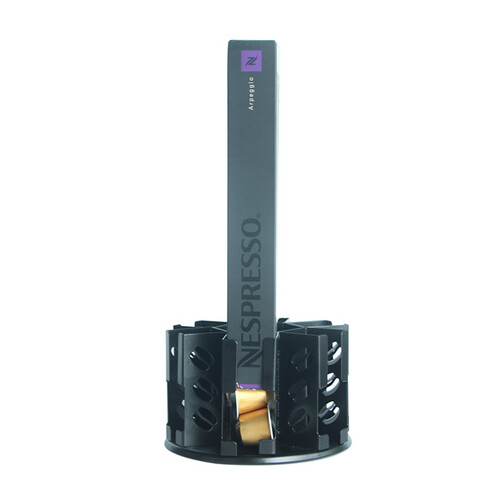 حامل كبسولات قابل للدوران