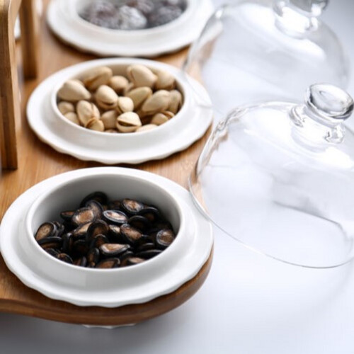 ستاند تقديم مكسرات وفواكه